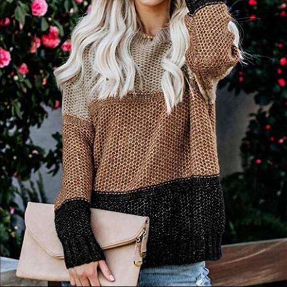 HP🎉LAST ONE🎉Knit Oversized Cozy Sweater - Picture 2 of 4